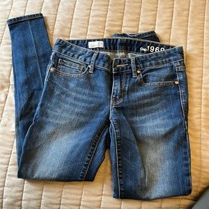 Gap dark wash jeans